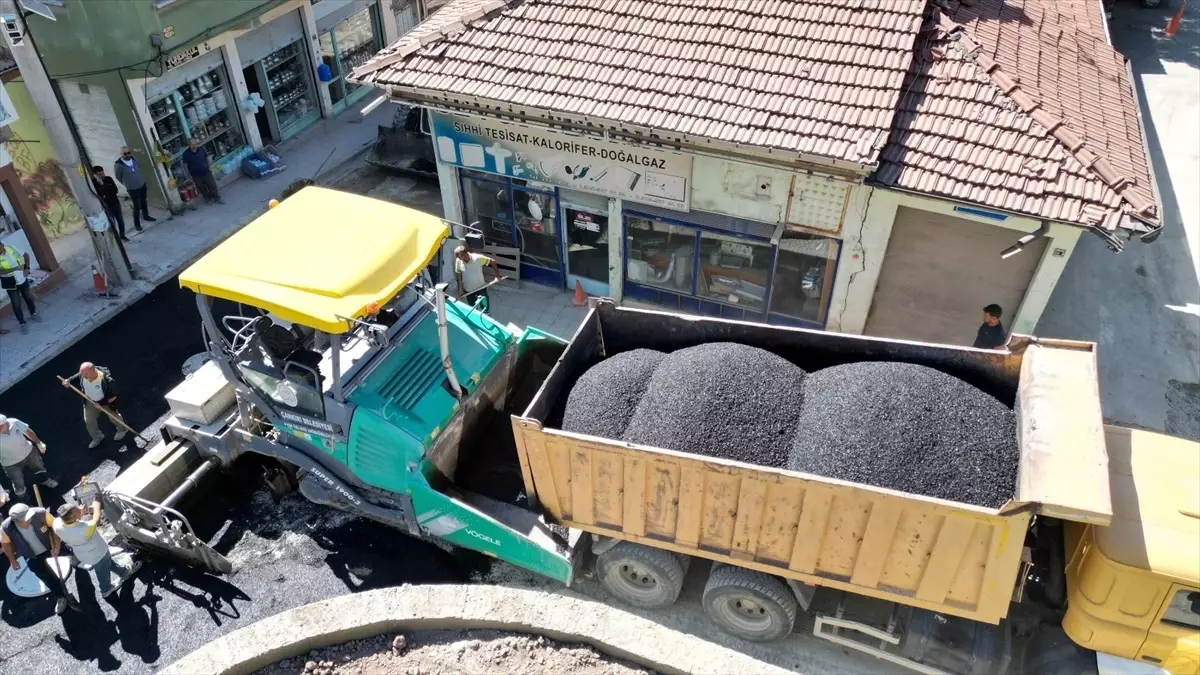 Çankırı Belediyesi Büyük Cami Meydanı ve Otopark Çalışmasında Son Aşamaya Geçti