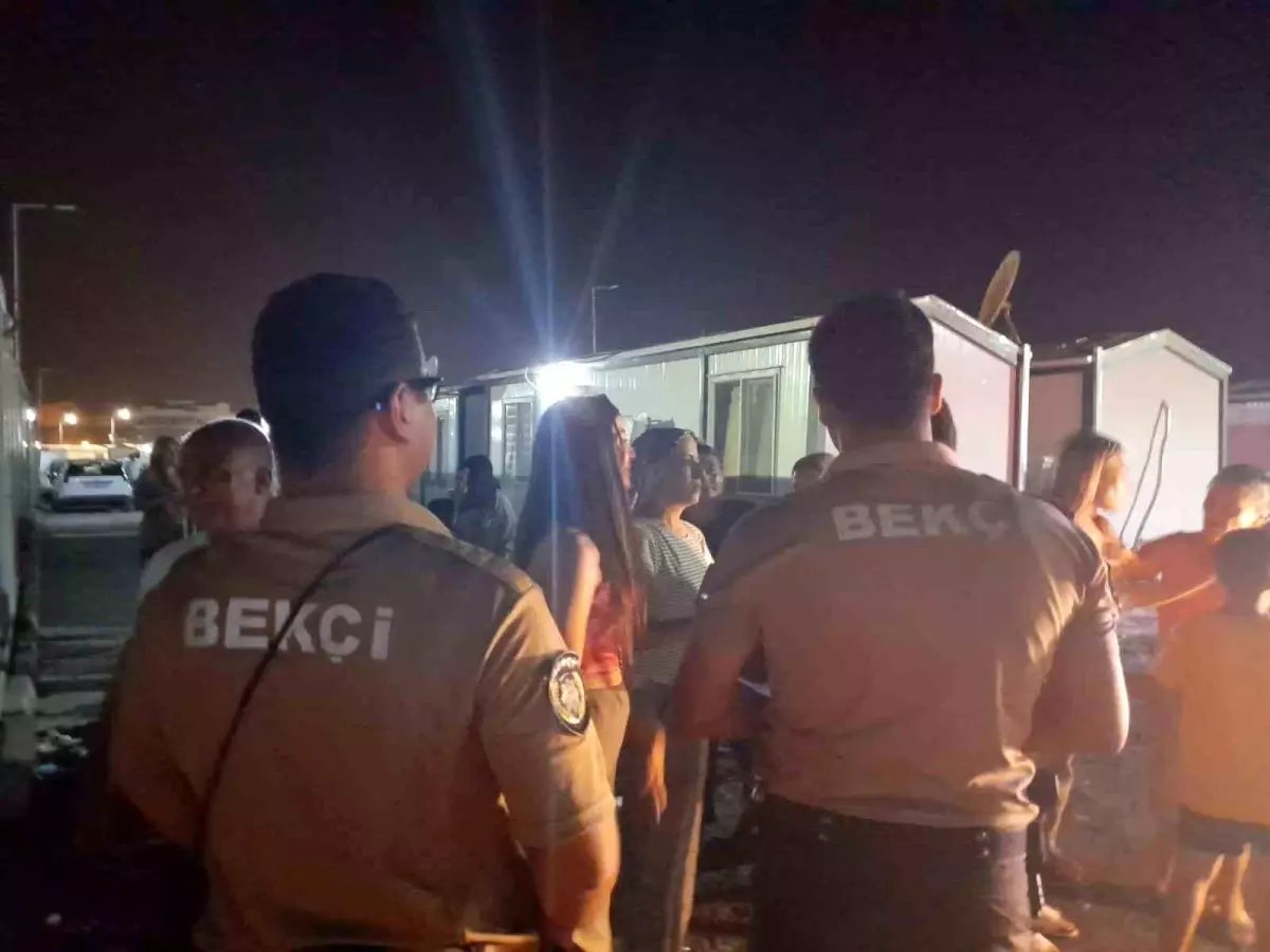 İskenderun\'da Konteyner Kentler ve Çevresinde Asayiş Uygulaması Yapıldı