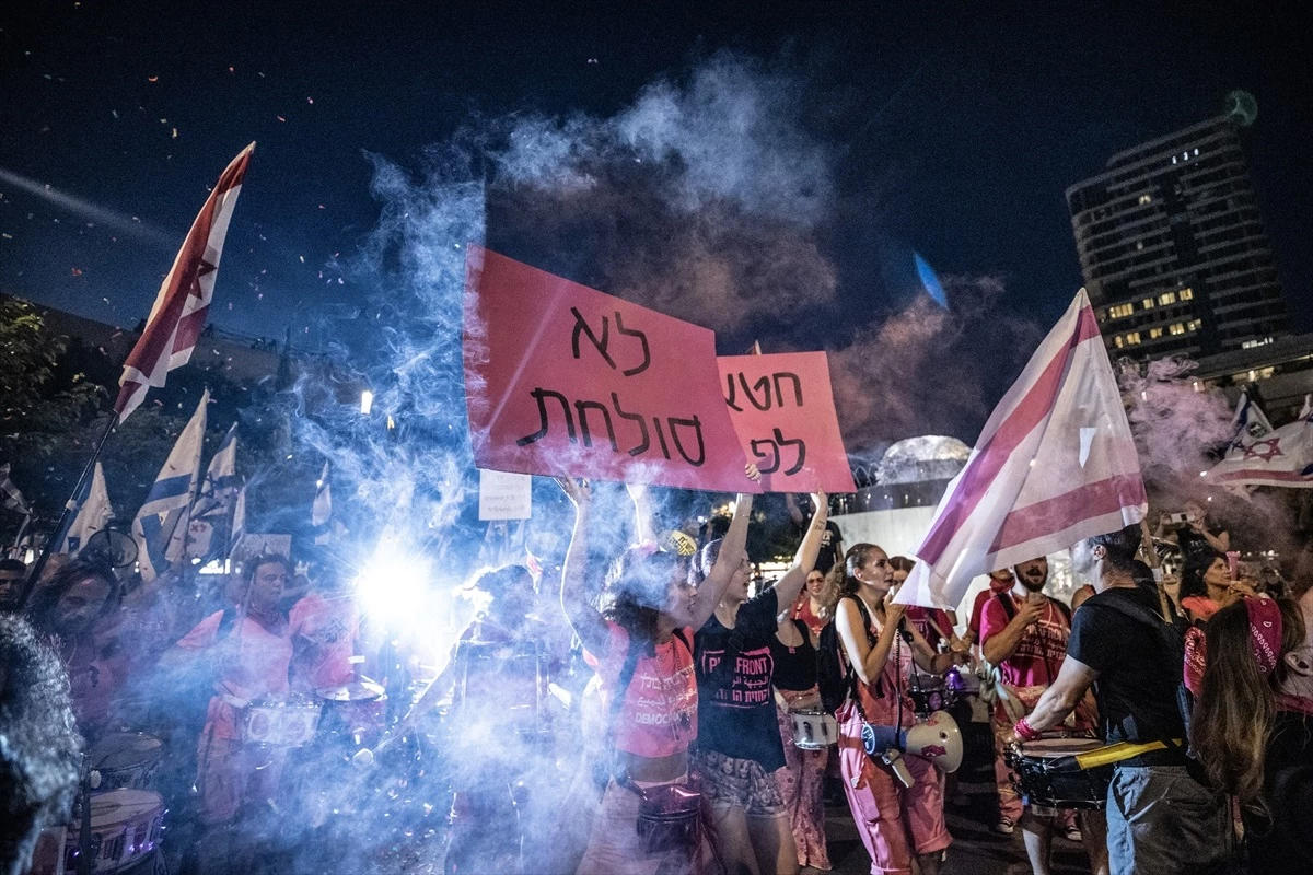 İsrail\'de Yargı Düzenlemesine Karşı Protestolar Devam Ediyor