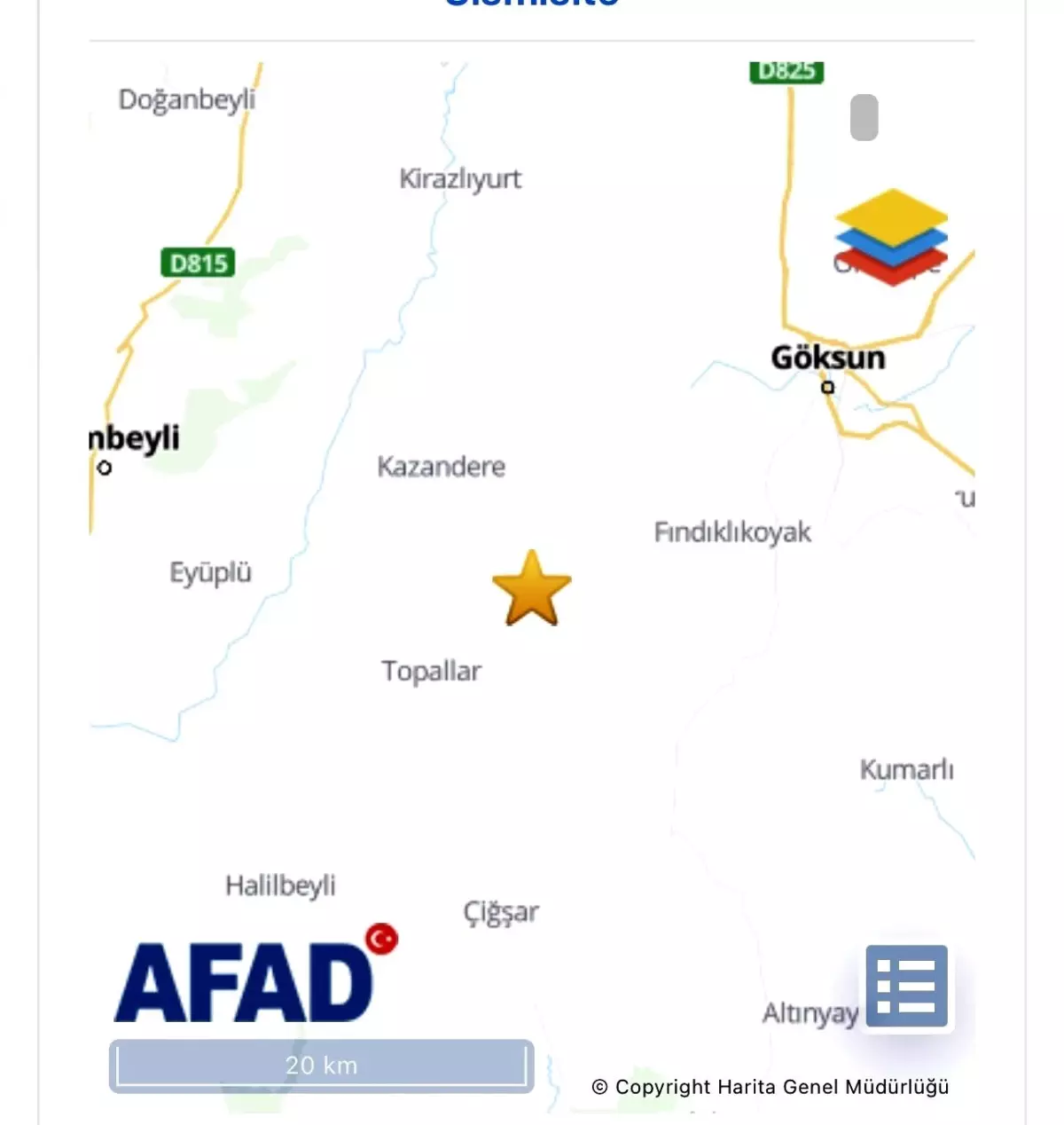 Kahramanmaraş\'ta meydana gelen depremde olumsuz bir durum bulunmadı