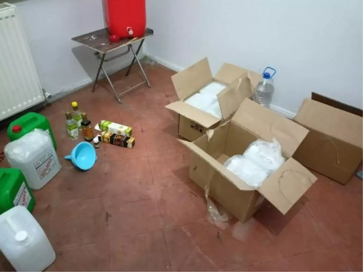 Kütahya'da Sahte İçki Operasyonu: 1 Tutuklama