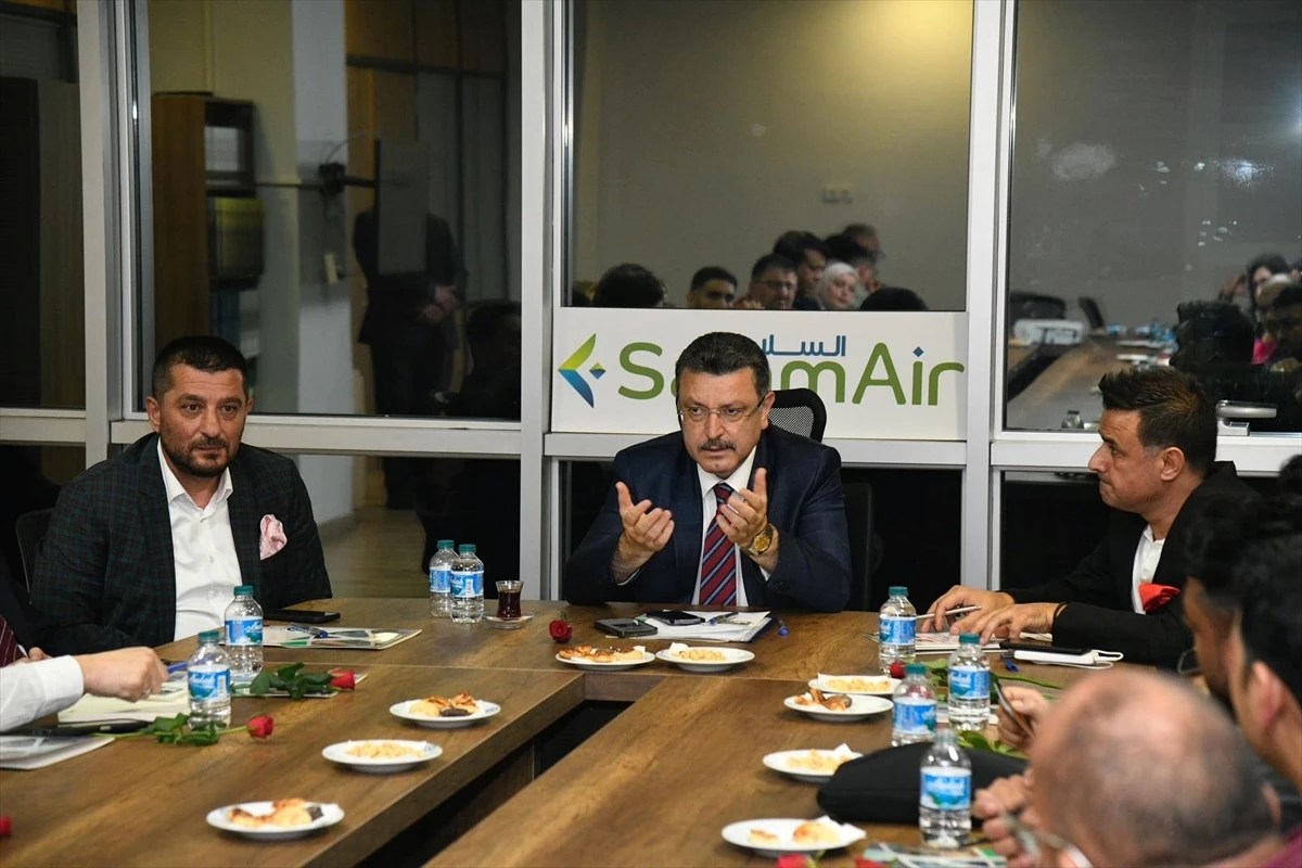 Ortahisar Belediye Başkanı Ahmet Metin Genç, Kuveyt\'ten Trabzon\'a gelen turizm firmalarının temsilcileri ile görüştü