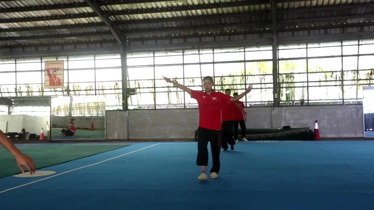 Myanmarlı Wushu Sporcuları 19. Asya Oyunları\'na Hazırlanıyor