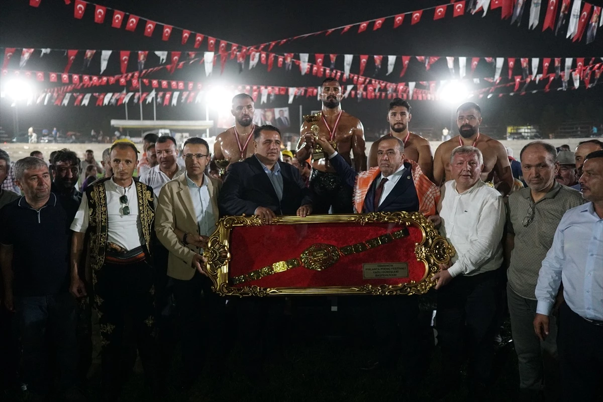 Osmancık Pırlanta Pirinç Kültür ve Sanat Festivali\'nde Yağlı Pehlivan Güreşleri