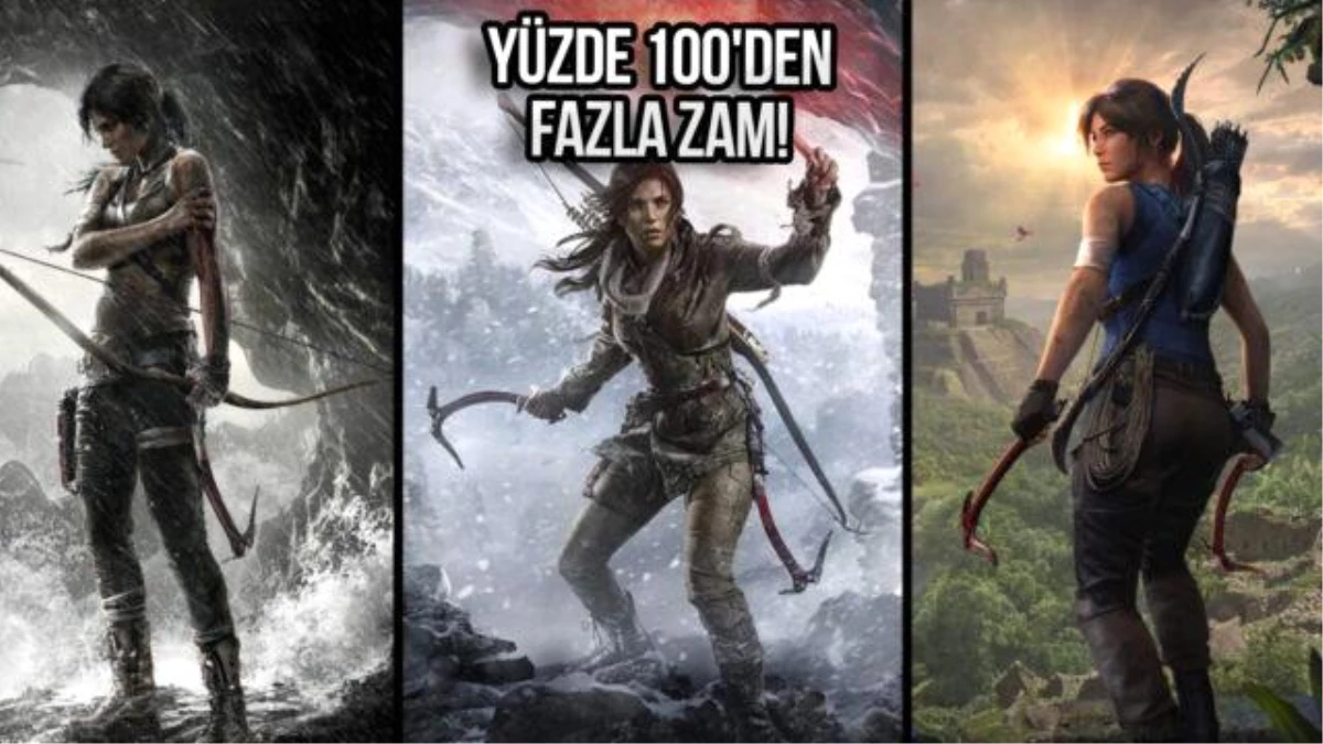 Tomb Raider Serisi Fiyatlarına Zam Geldi