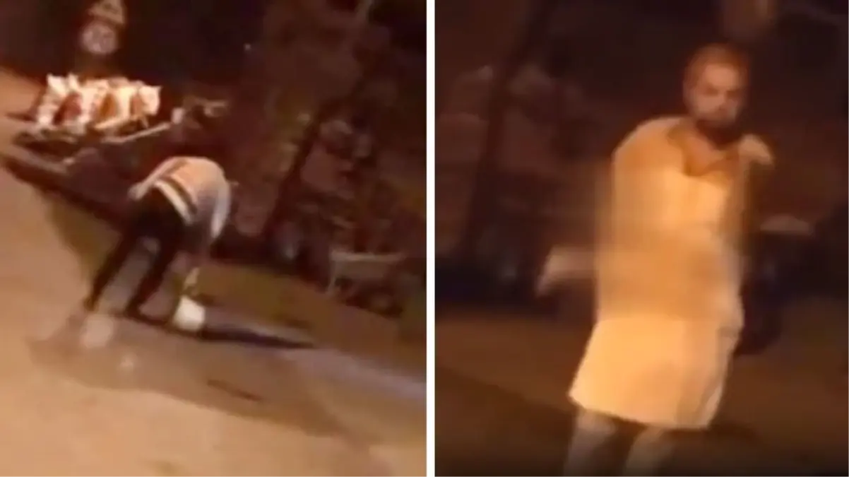 Husumetliyle tartışan genç, pompalı tüfekle ateş ettiği anları kaydetti