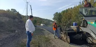Demirköy ve Pınarhisar'da Yol Yapım Çalışmaları Devam Ediyor