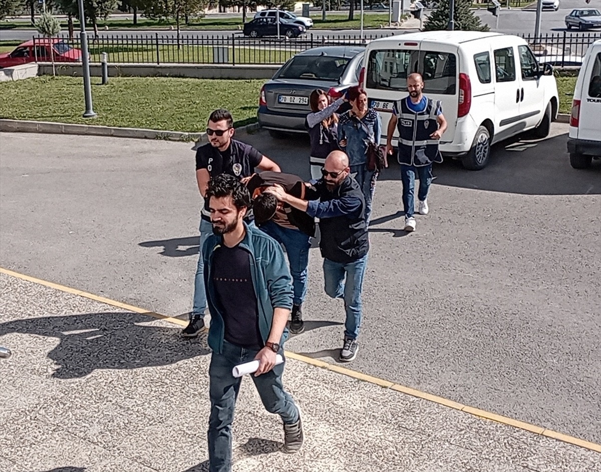 Karaman\'da Otomobil Hırsızlığı Şüphelilerinden Birisi Tutuklandı