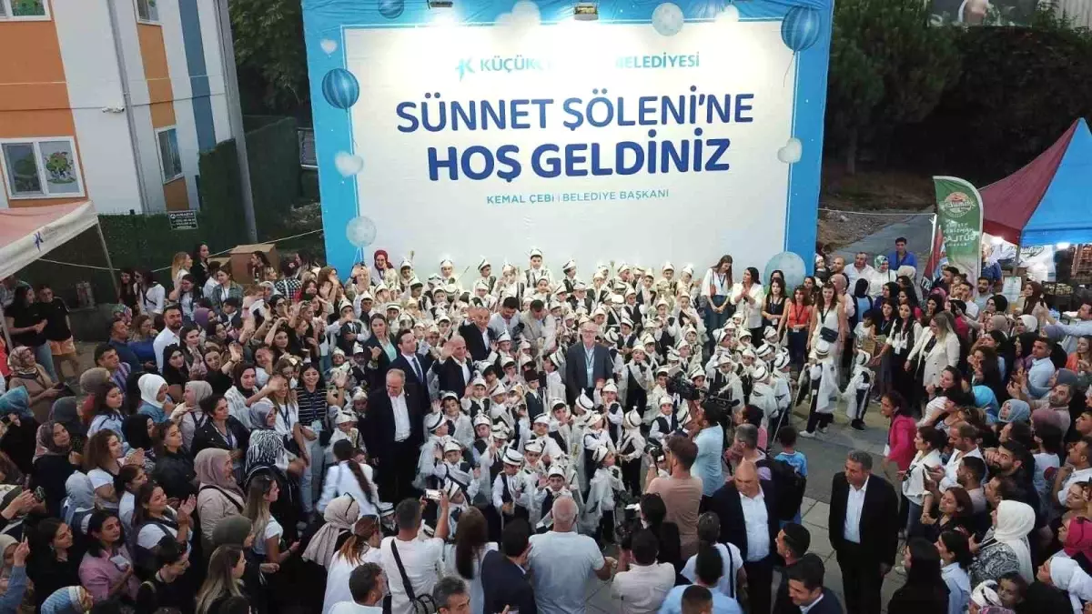 Küçükçekmece Belediyesi, 505 çocuğu ücretsiz sünnet ettirerek şölen düzenledi