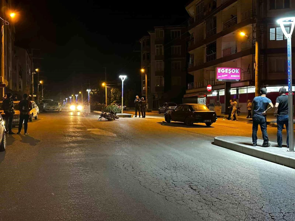 Burdur\'da motosiklet sürücüsü ağır yaralandı