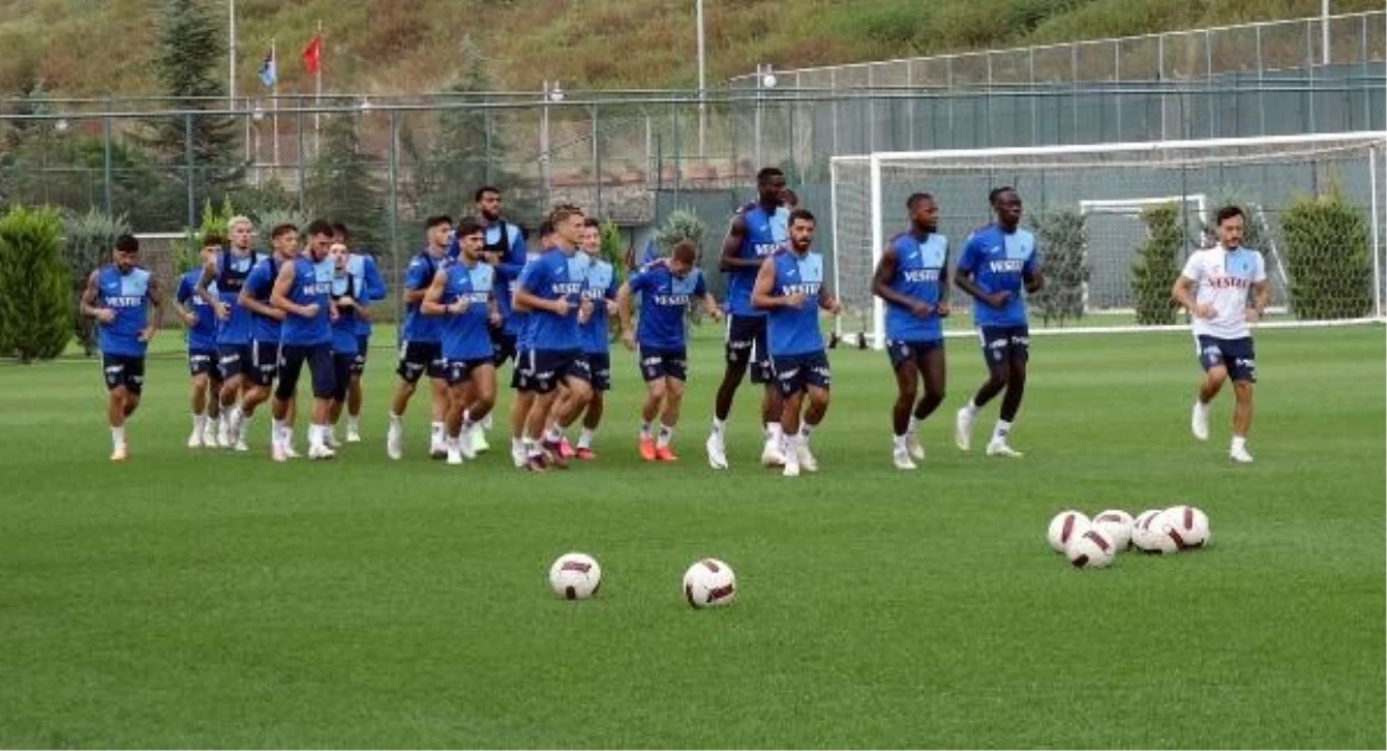 Trabzonspor, Hatayspor maçı için hazırlıklarını tamamladı