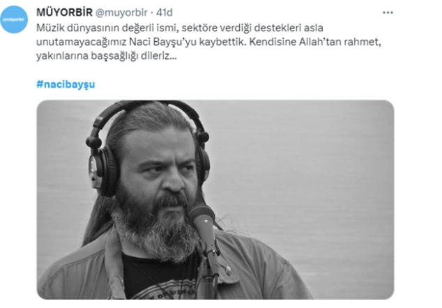Ünlü müzisyen ve prodüktör Naci Bayşu hayatını kaybetti