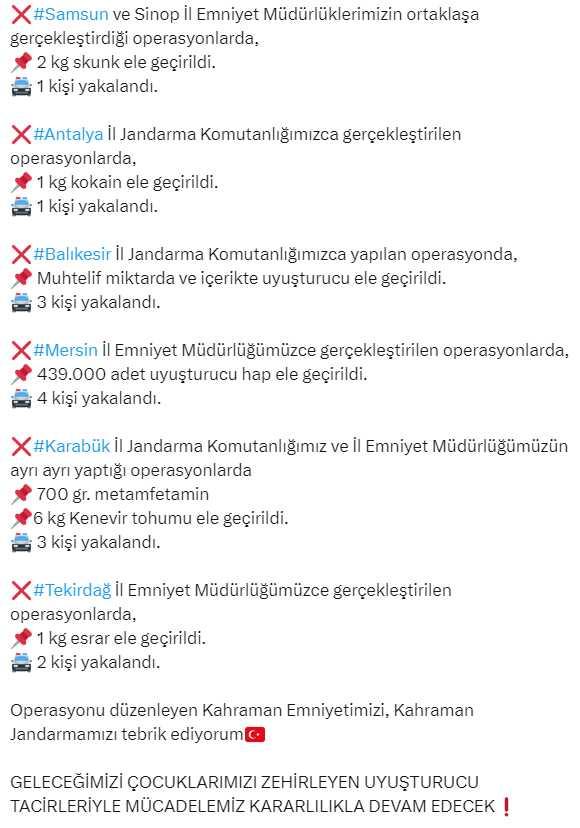19 ilde zehir tacirlerine baskın! Ekipler kapıları koçbaşlarıyla kırıp girdi