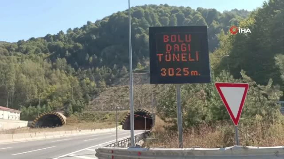 Bolu Tüneli 46 Gün Tek Yönlü Kapatıldı, Uzatma Çalışmaları Başladı