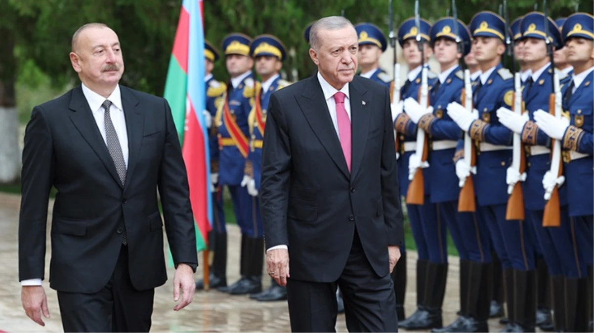 Cumhurbaşkanı Erdoğan, Aliyev\'le görüşüyor! Masada Karabağ\'daki olaylar var