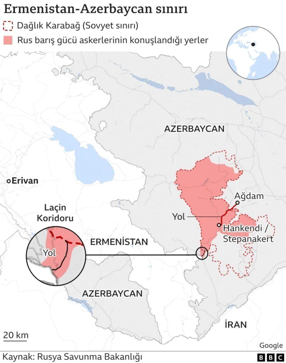 Ermeni Mülteciler Dağlık Karabağ\'dan Kaçıyor