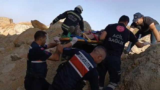 Domuz avına çıkan avcılar, maden sahasındaki çukurda 3 gün boyunca mahsur kalan Fransız gezgini kurtardı