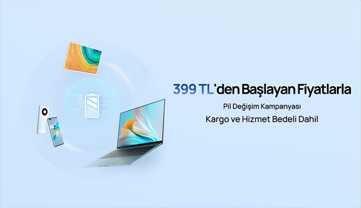 Huawei, Uzatılmış Garanti ve Pil Değişim Hizmetleriyle Kullanıcılarına Avantajlar Sunuyor