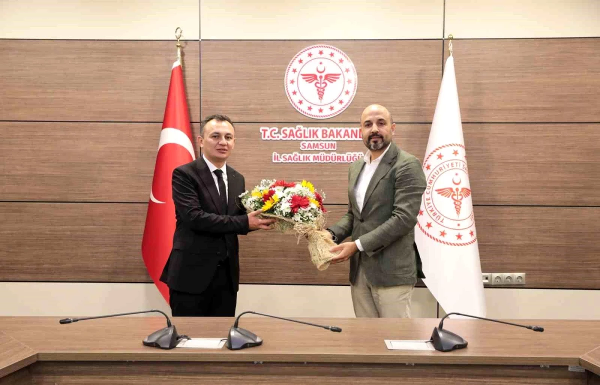 Samsun Sağlık İl Müdürlüğü görevine Uzm. Dr. Mustafa Uras atandı