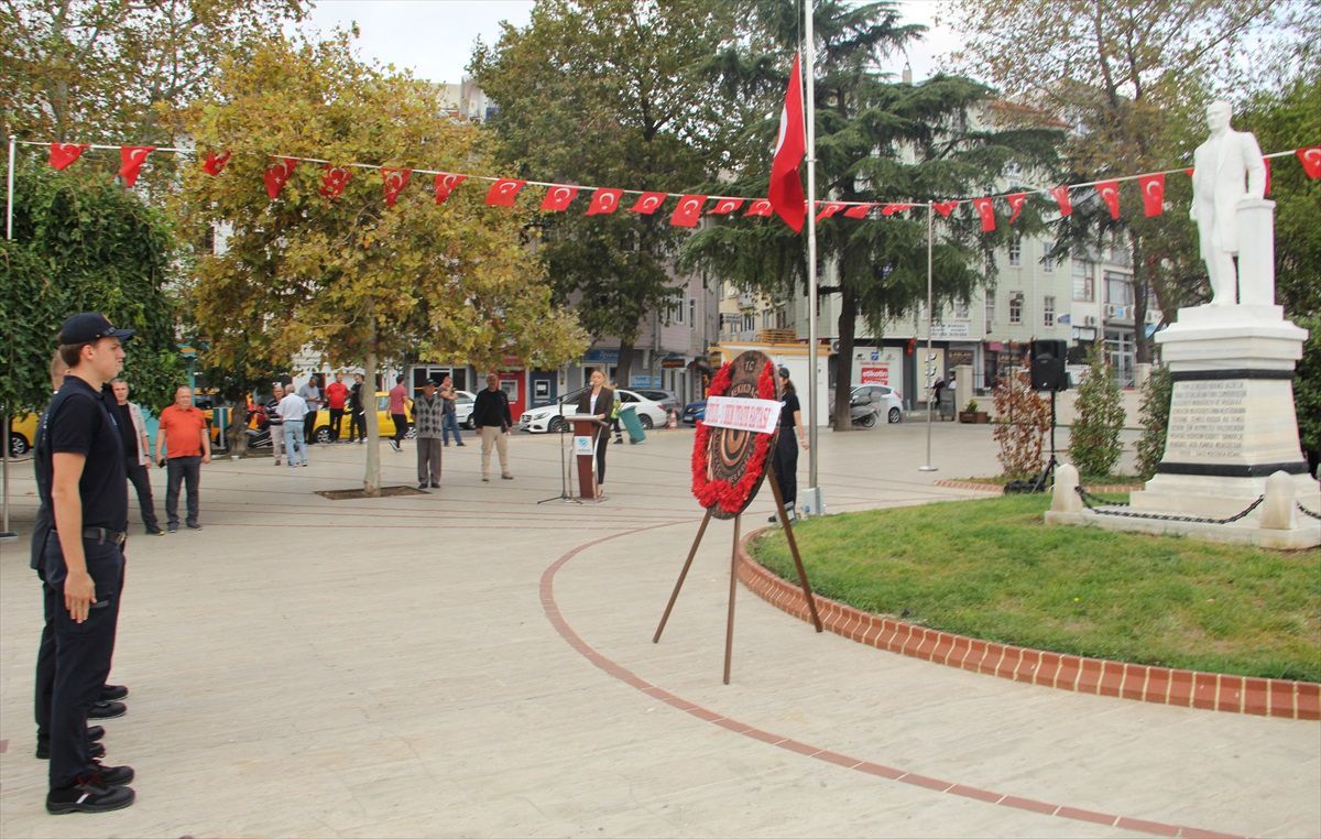 Tekirdağ\'da İtfaiye Haftası Töreni Düzenlendi