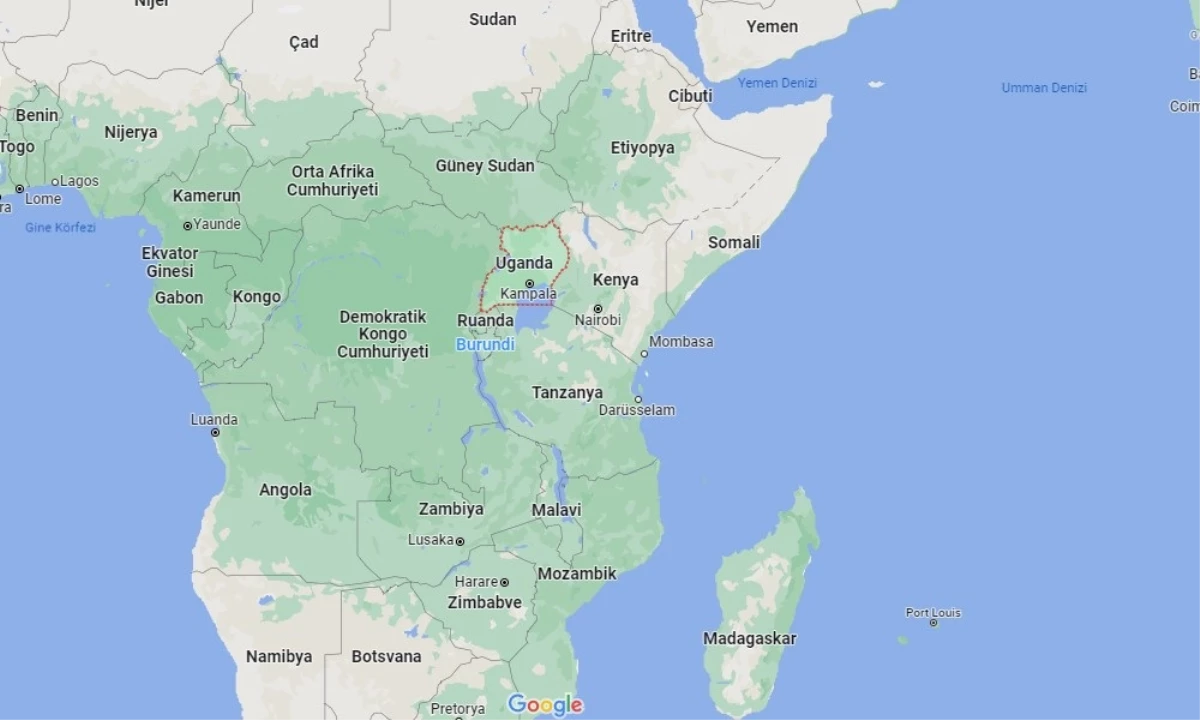 Uganda hangi yarım kürede? Uganda\'nın konumu ve harita bilgisi