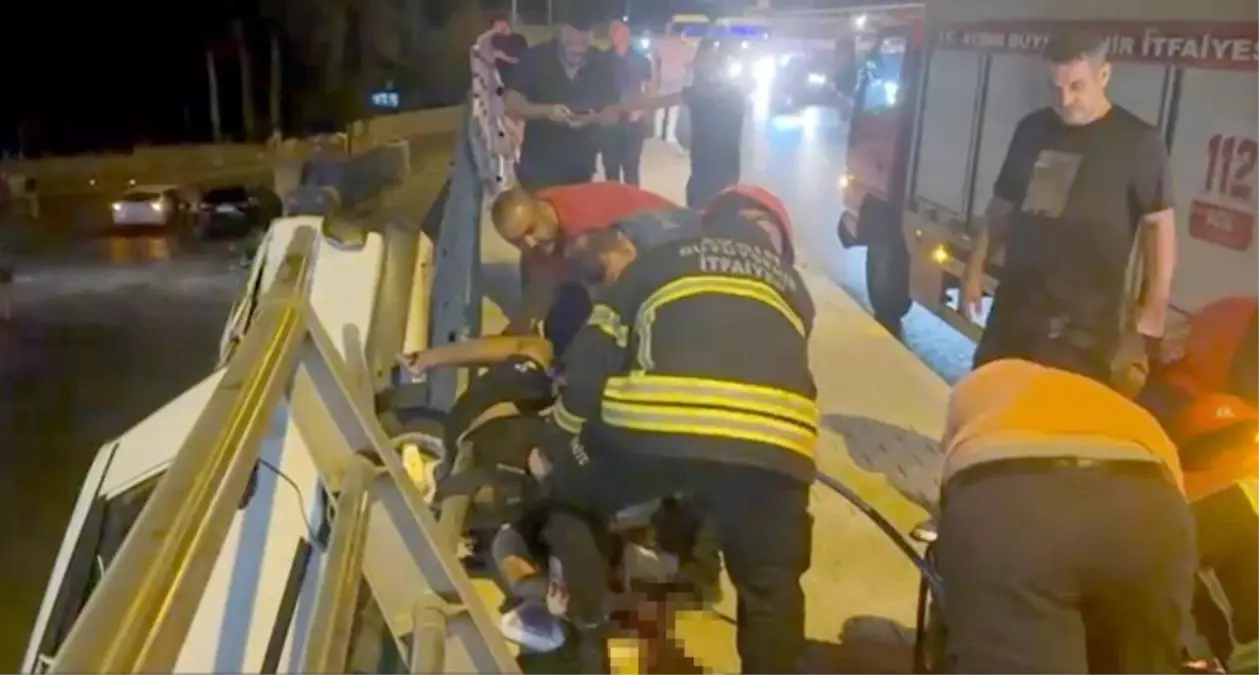 Kuşadası\'nda Kontrolden Çıkan Otomobilin Sürücüsü Hayatını Kaybetti