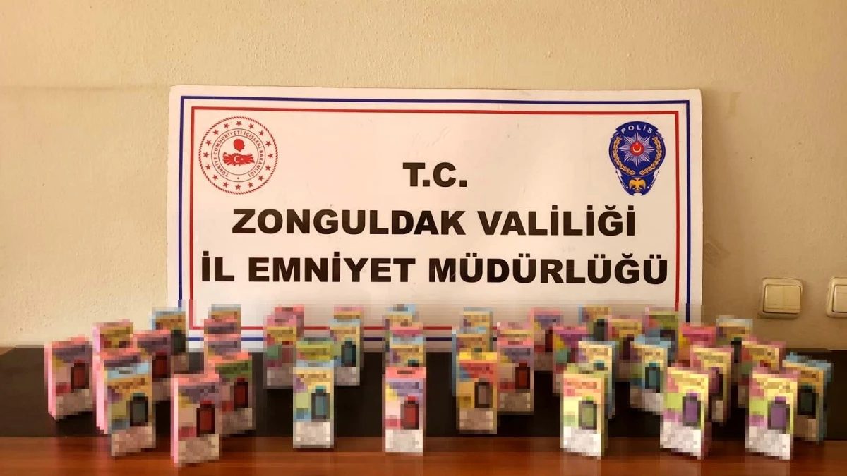 Zonguldak\'ta Elektronik Sigara Operasyonu