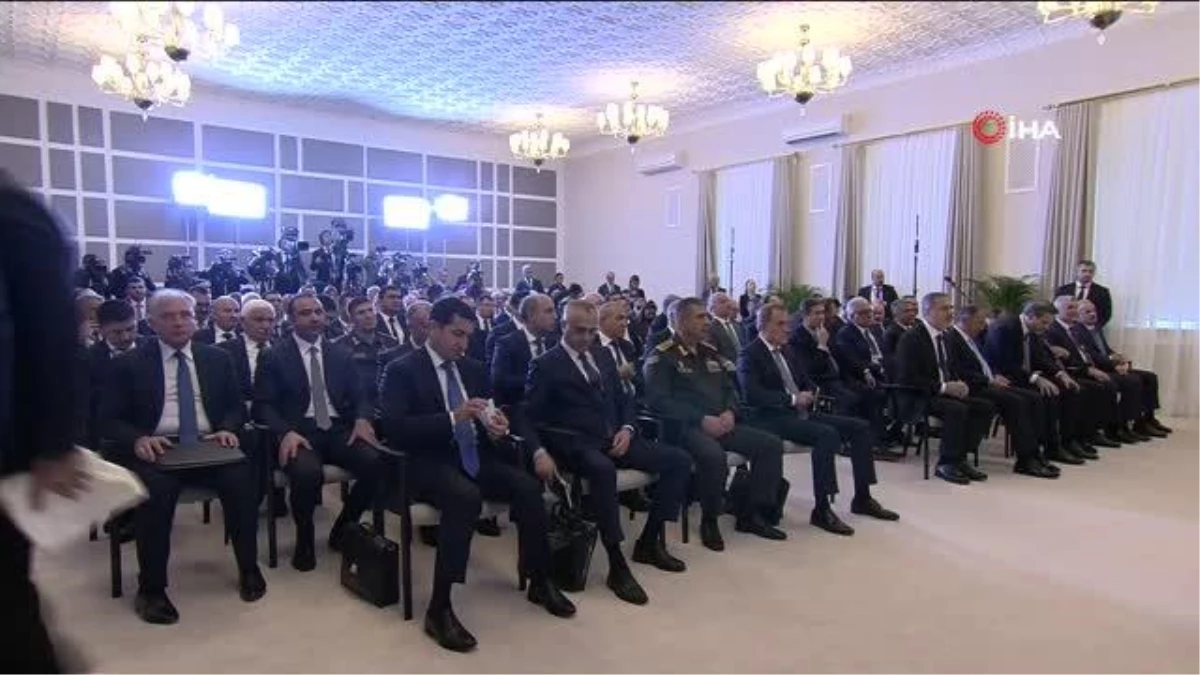 Aliyev: "Karabağ\'da yaşayan Ermeni nüfusunun Azerbaycan toplumuna entegrasyon sürecinin başarılı olacağına eminim" "Iğdır-Nahçıvan doğalgaz boru...