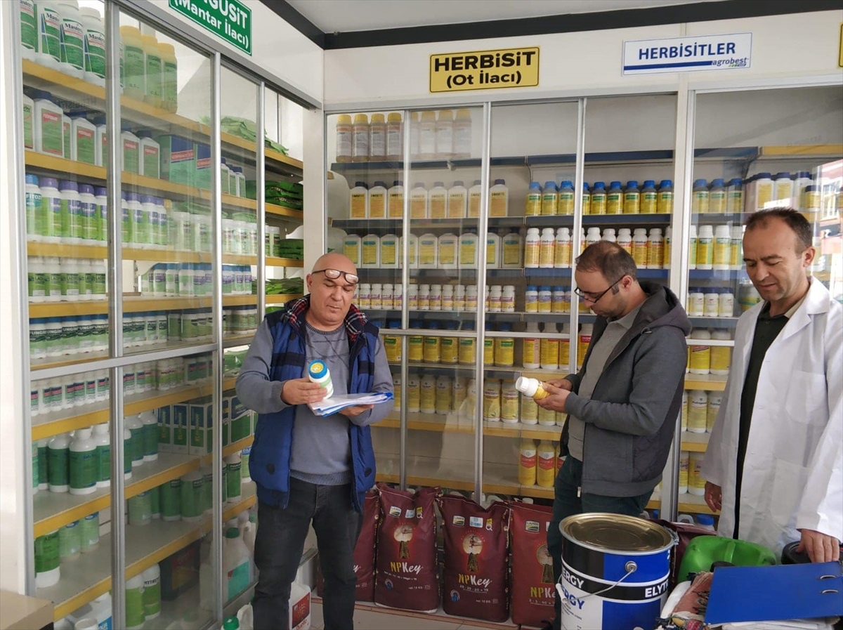Beyşehir\'deki Gübre Satışı Yapan İş Yerleri Denetlendi