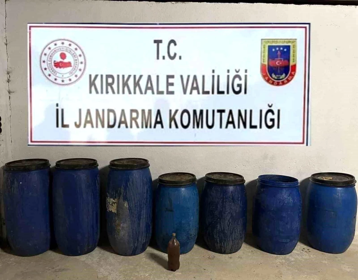 Kırıkkale\'de 650 Litre Kaçak Şarap Ele Geçirildi