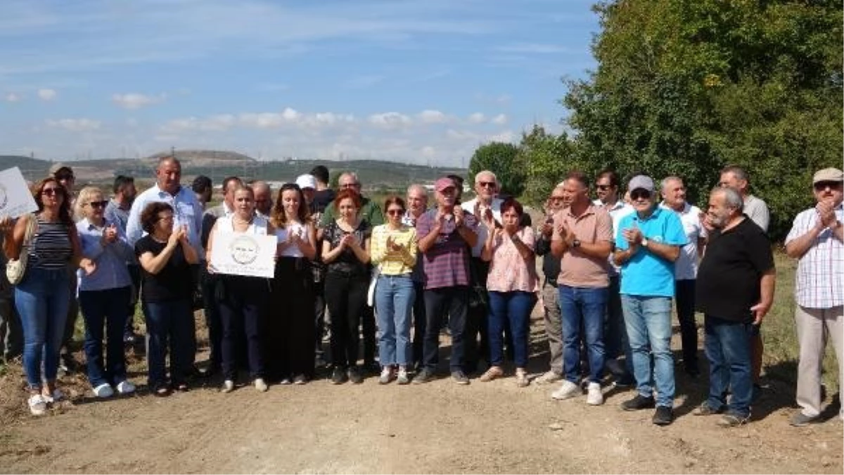 Kartepe\'de Haddehane ve Çelikhane Tesisi Projesi Protesto Edildi