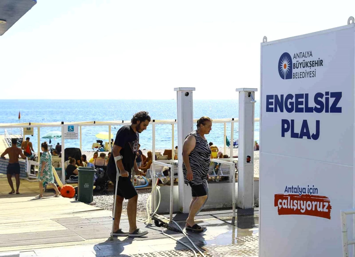 Antalya Büyükşehir Belediyesi Engelsiz Plaj, Engelli Turistlerin Gözdesi
