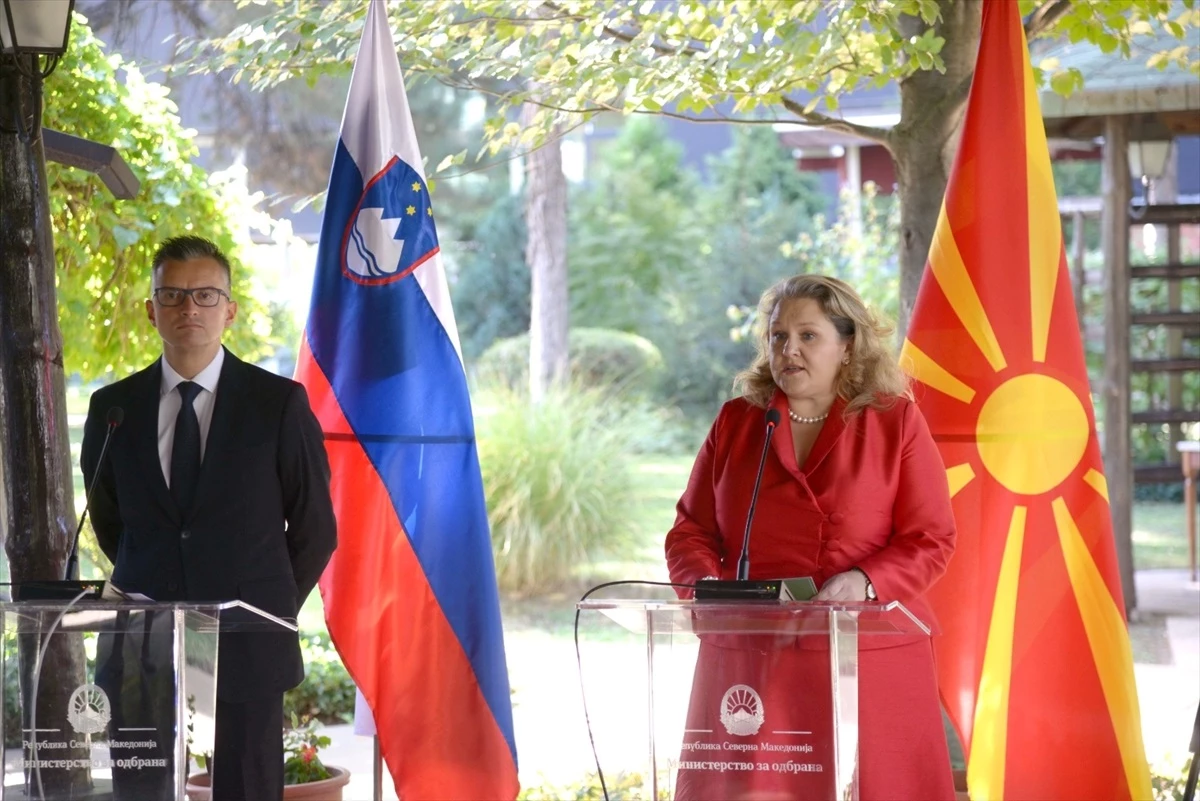 Kuzey Makedonya ve Slovenya Arasında Savunma İşbirliği Anlaşması İmzalandı