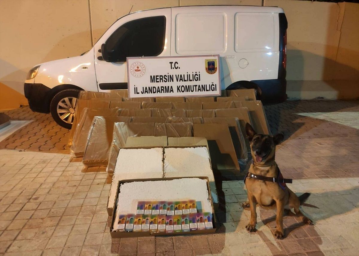Mersin\'de 161 Bin 200 Makaron Ele Geçirildi, 4 Şüpheli Gözaltına Alındı