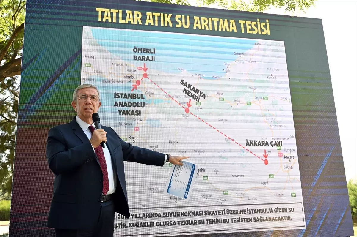 ABB Başkanı Yavaş\'tan, Tatlar Atıksu Arıtma Tesisi\'nin kapasite artırımına ilişkin açıklama Açıklaması