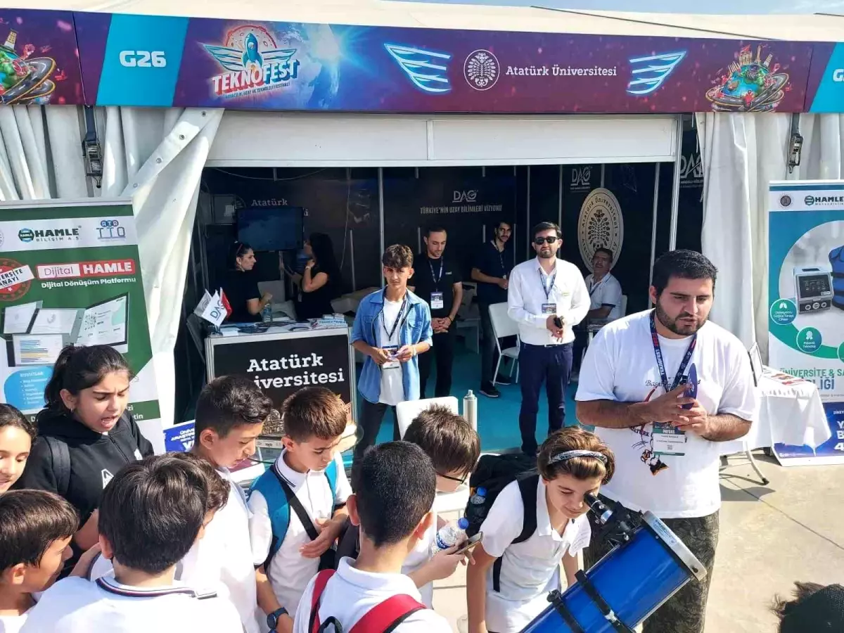 TEKNOFEST İzmir\'de Başladı: Atatürk Üniversitesi de Etkinlikte Yerini Aldı