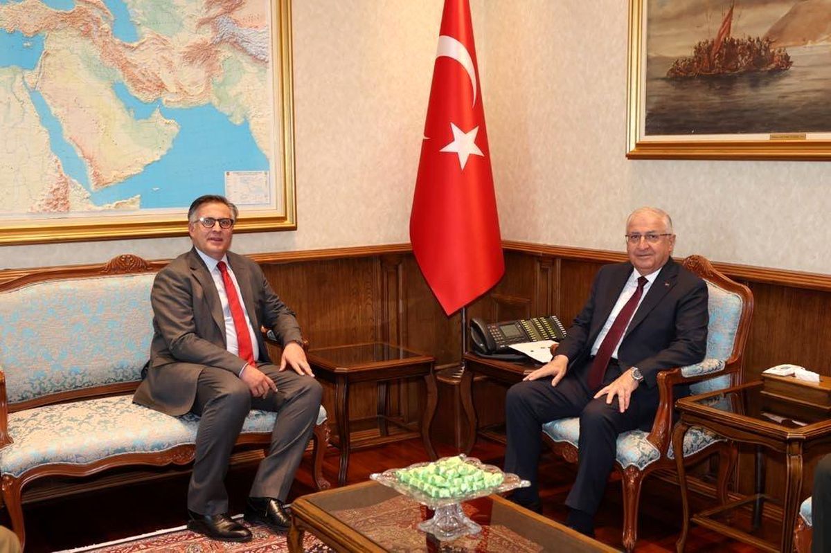 Bakan Güler, Romanya\'nın Ankara Büyükelçisi Tinca\'yı kabul etti
