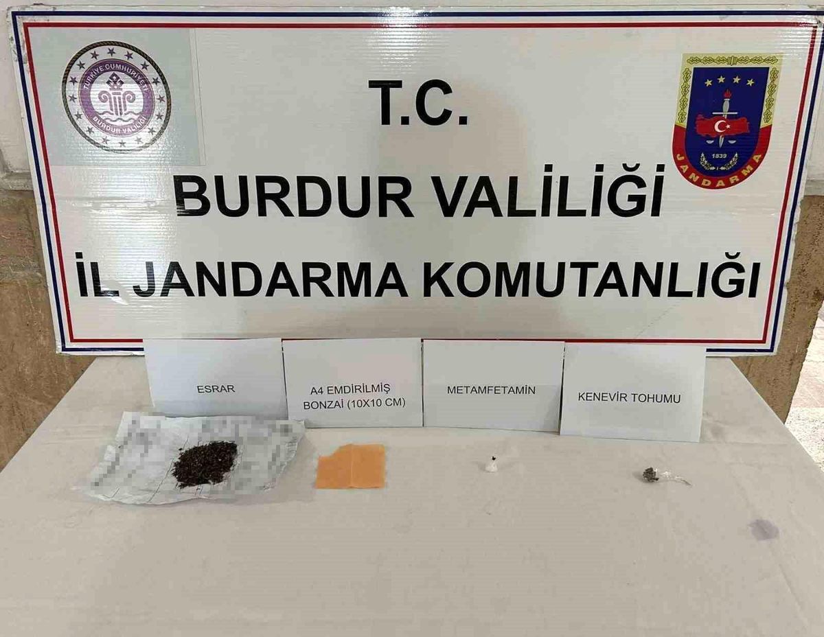 Burdur\'da Uyuşturucu Operasyonunda 6 Şüpheliye Adli İşlem Yapıldı