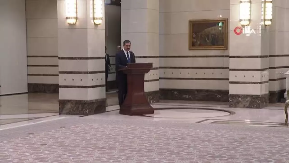 Cumhurbaşkanı Erdoğan, Mısır Büyükelçisi Amr Soliman Abdelmeguid Elhamamy\'i kabul etti