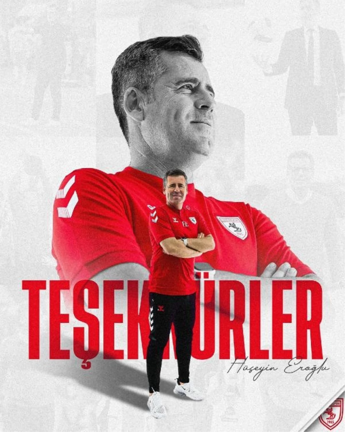 Samsunspor Teknik Direktörü Hüseyin Eroğlu ile Yollar Ayrıldı