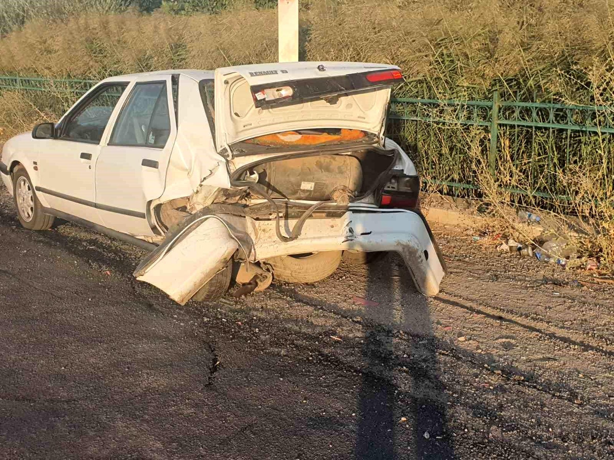 Adıyaman Gölbaşı\'nda Otomobil Çarpışması: 1 Yaralı