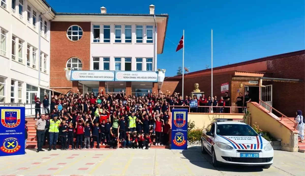 Kayseri\'de 380 öğrenciye trafik eğitimi verildi