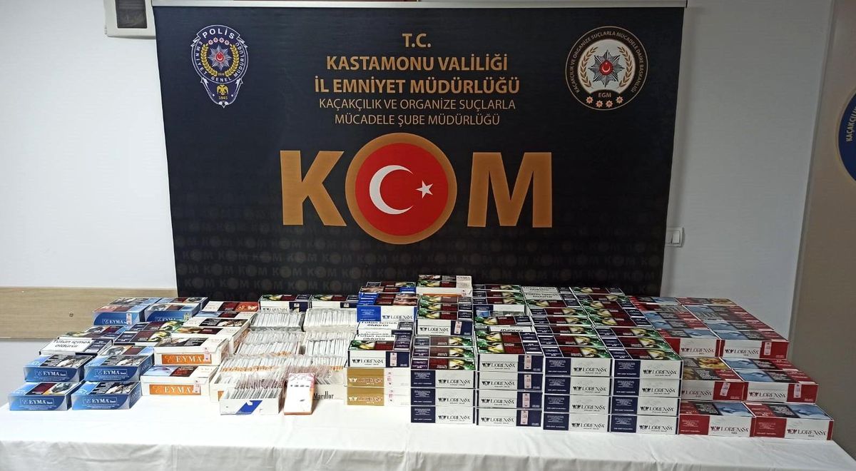 Tosya\'da Kaçak Tütün Operasyonu: İki İş Yerinde Ele Geçirildi