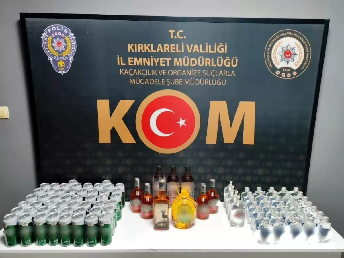 Kırklareli\'nde Kaçakçılık Operasyonunda 12 Şüpheli Gözaltına Alındı