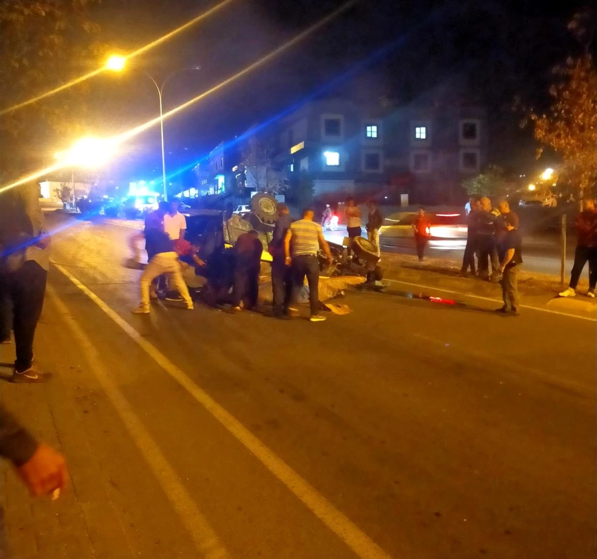 Düzce\'de Patpat Kazası: Sürücü Yaralandı