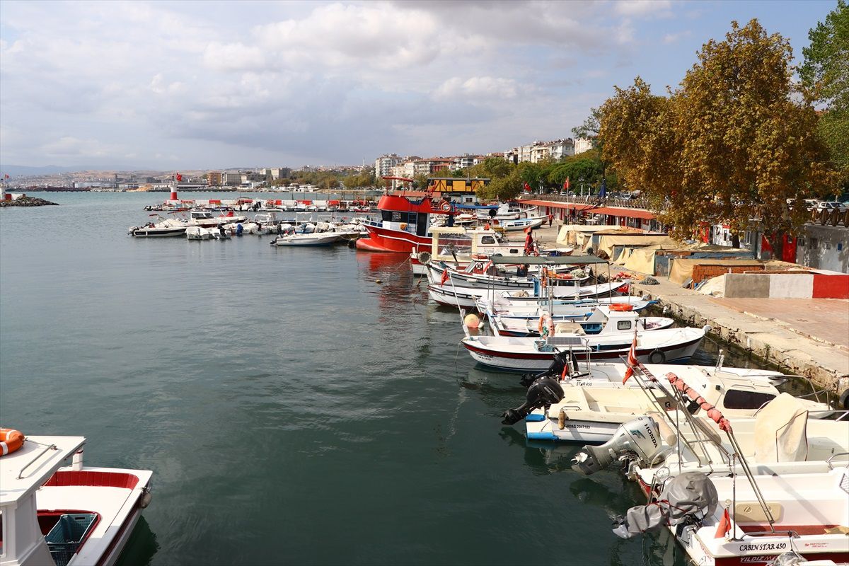Tekirdağlı balıkçılar poyraz nedeniyle ava çıkamadı