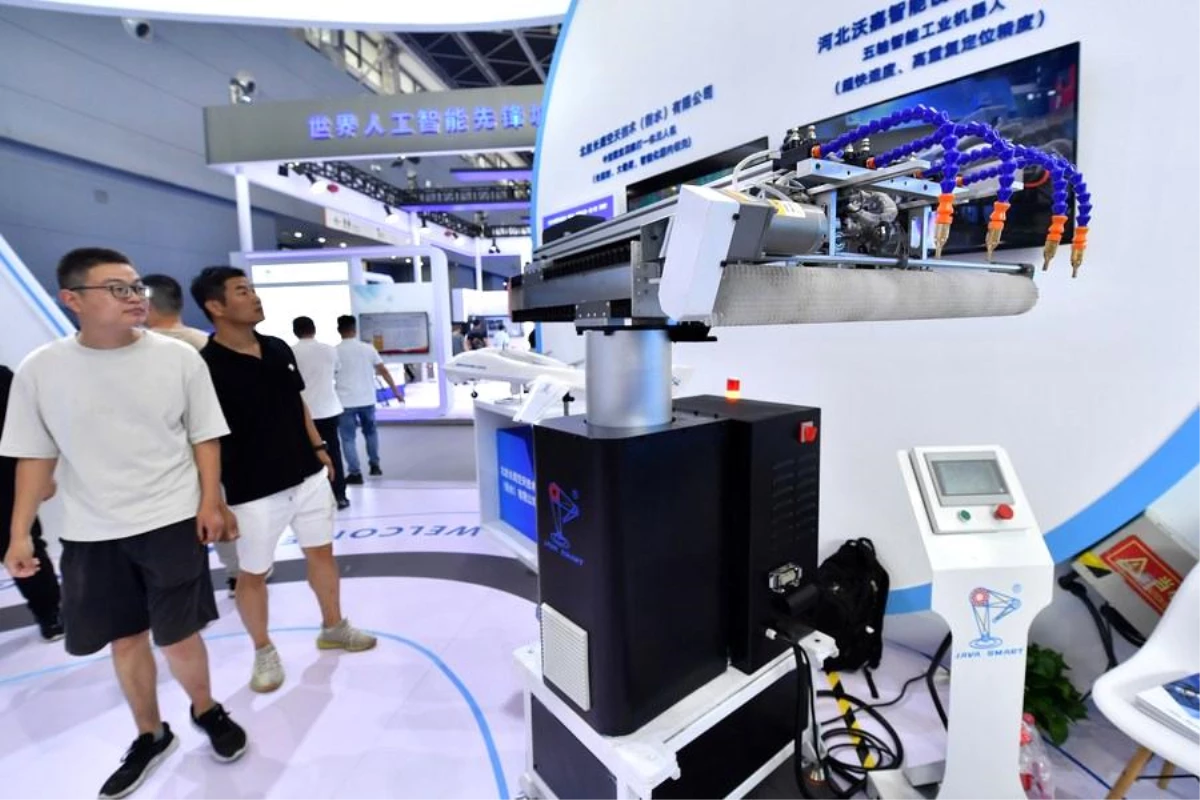 Çin, 2022\'de endüstriyel robot montajında rekor kırdı