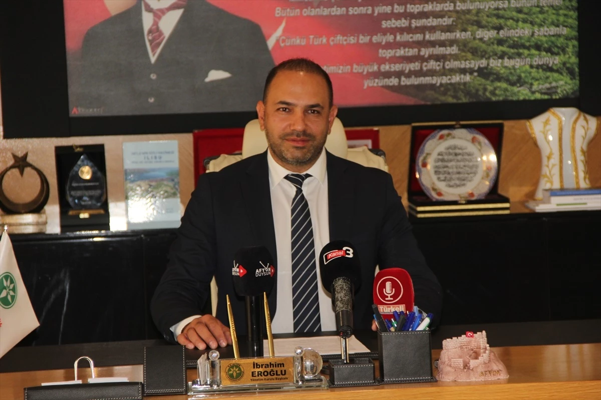 Afyonkarahisar Pancar Kooperatifi Başkanı İbrahim Eroğlu, Pancar Hasadının Başladığını Açıkladı