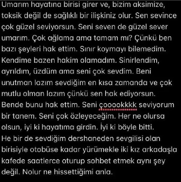 4 gündür haber alınamayan genç kız, erkek arkadaşına mektup bırakmış: Bir kere oku sonra da yok et