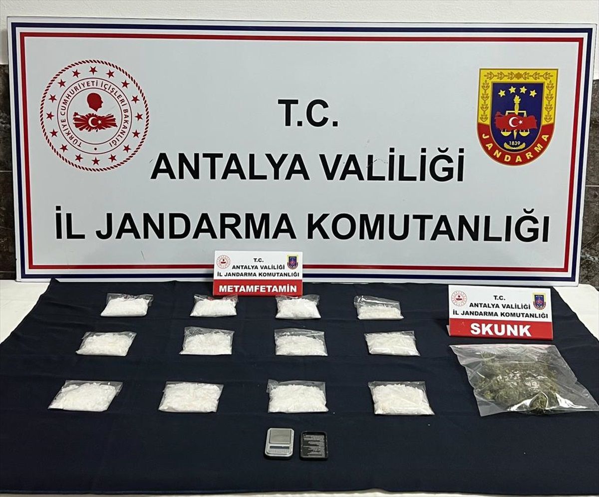 Antalya\'da uyuşturucu operasyonu: 1 şüpheli gözaltına alındı